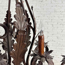 Load image into Gallery viewer, 12-Light Spanish Revival Wrought Iron Chandelier