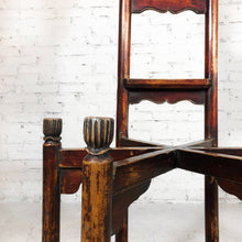 Load image into Gallery viewer, Antique Chinese Handmade Elm Wood Asian Arts