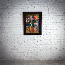 Load image into Gallery viewer, Antique Francois Guigonis Acrylic Wood Still Life Painting