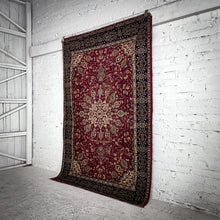 Load image into Gallery viewer, Mashad Wool Area Persian Knotted Rug
