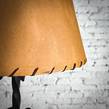 Load image into Gallery viewer, Vintage Spanish Dark Wrought Iron Standard Floor Lamp