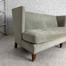 Load image into Gallery viewer, Southern Furniture Velvet Tuxedo Sofa