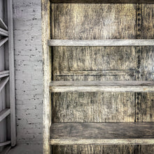 Load image into Gallery viewer, Large Farmhouse Gray Veneer Bookcase