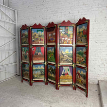 Load image into Gallery viewer, Signed Renato P. Rivera Narrative Biombo