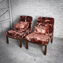 Load image into Gallery viewer, Set of 2 1950's Dunbar 5000A Re-upholstered Lounge Chair