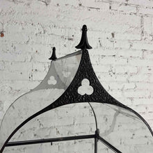 Load image into Gallery viewer, Gothic Wrought Iron Display Case Terrarium