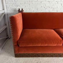 Load image into Gallery viewer, Hacienda Style Velvet Carved Sofa