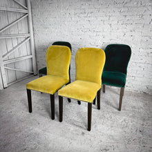 Load image into Gallery viewer, Set of 4 OKA Stafford Velvet Dining Chair