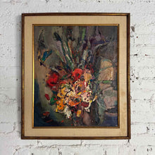 Load image into Gallery viewer, Leonard Brooks 1961 Abstract Floral Art
