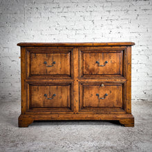 Load image into Gallery viewer, Vintage Colonial Revival Aged Oak Cabinet