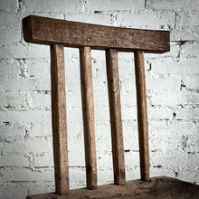 Load image into Gallery viewer, Set of 2 Antique Campesino Patina Wood Accent Chair