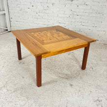 Load image into Gallery viewer, Danish Modern Mixed Woods Game Side Table