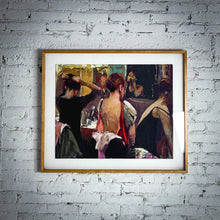 Load image into Gallery viewer, Unsigned Figurative Expressionist Pastel Drawing