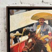 Load image into Gallery viewer, Mary Breneman 'Charreada II' Oil Canvas