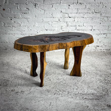 Load image into Gallery viewer, Live Edge Tropical Hardwood Cocktail Table