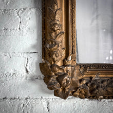 Load image into Gallery viewer, Antique French Gilt Wood Wall Mirror