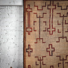 Load image into Gallery viewer, African Woven Palm & Leather Natural Fiber