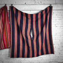 Load image into Gallery viewer, Vintage Bolivian Alpaca Wool Poncho Textile