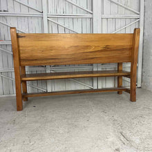Load image into Gallery viewer, Arts & Crafts Solid Oak Bench