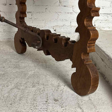 Load image into Gallery viewer, Spanish Colonial Style Wood & Iron Dining Table