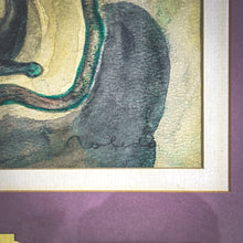 Load image into Gallery viewer, Francisco Toledo Watercolor Frog with Serpent