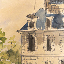 Load image into Gallery viewer, 20th Century Guy De Neyrac Impressionism Watercolor Landscape Painting