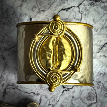 Load image into Gallery viewer, Set of 3 Vintage Artisan Mixed Metals Cuff