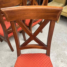 Load image into Gallery viewer, Set of 6 Modern X-Back Dining Chairs
