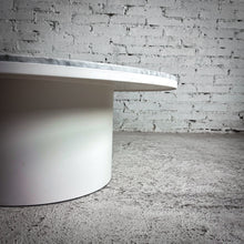 Load image into Gallery viewer, Blu Dot Plateau Carrara Marble Cocktail Table