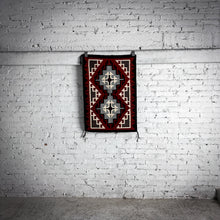 Load image into Gallery viewer, Teec Nos Pos Navajo Hand Woven Wool Accent American Flatweave Rug