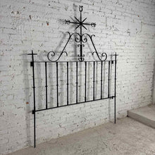 Load image into Gallery viewer, Queen-Size Star Iron Headboard