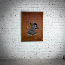 Load image into Gallery viewer, Japanese Printed Silk Sakuma Morimasa 'The Samurai' Asian Arts