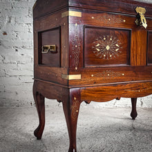 Load image into Gallery viewer, Camel Back Chinese Inlay Hardwood Stand Trunk