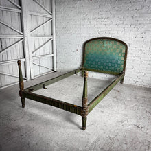 Load image into Gallery viewer, Antique Louis XVI Painted Wood Settee