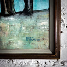 Load image into Gallery viewer, Vintage Signed Figurative Painting