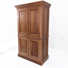 Load image into Gallery viewer, Traditional Hardwood Media Cabinet