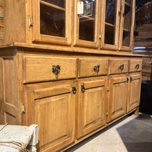 Load image into Gallery viewer, Rustic Pine China Cabinet