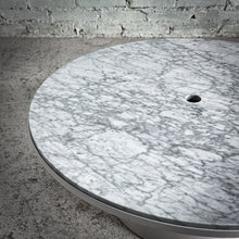 Load image into Gallery viewer, Blu Dot Plateau Carrara Marble Cocktail Table