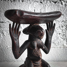 Load image into Gallery viewer, African Wood Headrest Ethnic Arts