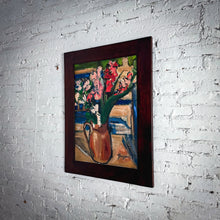 Load image into Gallery viewer, Antique Francois Guigonis Acrylic Wood Still Life Painting