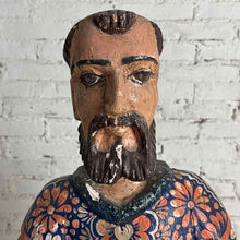 Load image into Gallery viewer, Vintage Mexican Wood Bulto Saint Statue