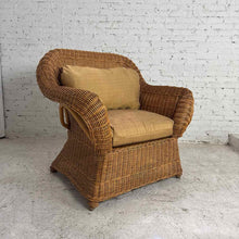 Load image into Gallery viewer, Woven Rattan Lounge Chair