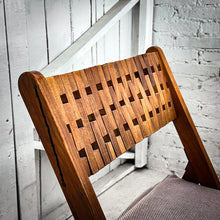 Load image into Gallery viewer, Set of 7 Danish Oil Teak Garden Table and Chairs