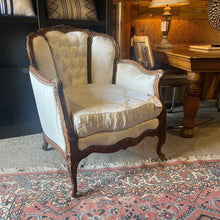 Load image into Gallery viewer, Louis XV Style Damask Armchair
