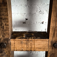 Load image into Gallery viewer, Antique Spanish Colonial Hardwood Grille Architectural Element