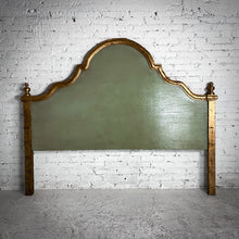 Load image into Gallery viewer, Moroccan Style Painted Wood Headboard
