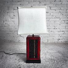 Load image into Gallery viewer, Mid Century Chinese Wood Standard Table Lamp