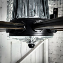 Load image into Gallery viewer, Chinese Style Smoked Crystal Chandelier