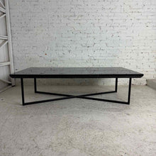 Load image into Gallery viewer, Minimalist Marble Top Metal Cocktail Table
