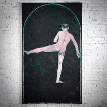 Load image into Gallery viewer, Brian Bomeisler Figurative Abstract Oil Canvas Painting